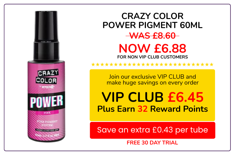CRAZY COLOR POWER PIGMENT HAIR COLOUR