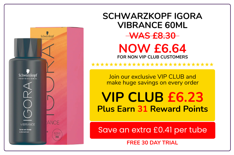 SCHWARZKOPF IGORA VIBRANCE SEMI PERMANENT HAIR COLOUR OFFERS