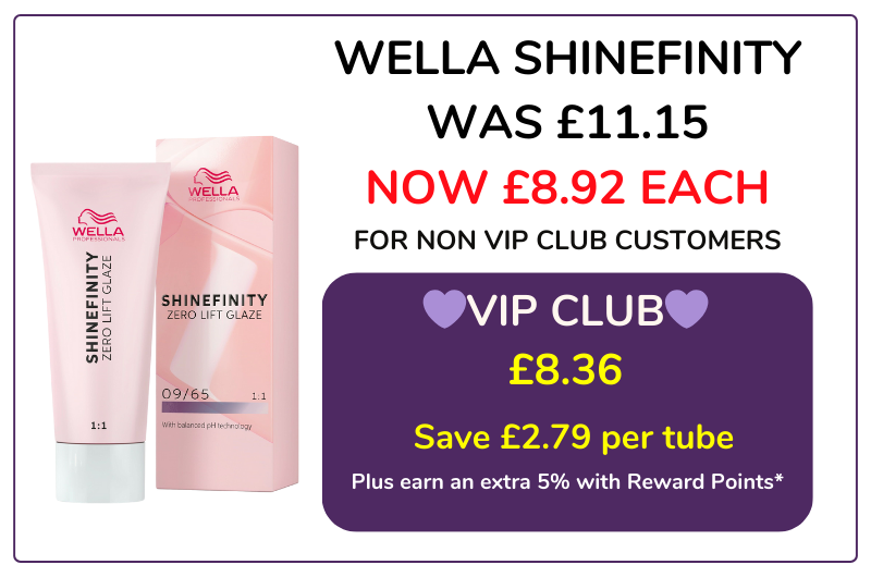 WELLA SHINEFINITY SEMI PERMANENT HAIR COLOUR OFFERS