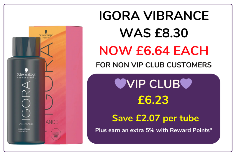 SCHWARZKOPF IGORA VIBRANCE SEMI PERMANENT HAIR COLOUR OFFERS
