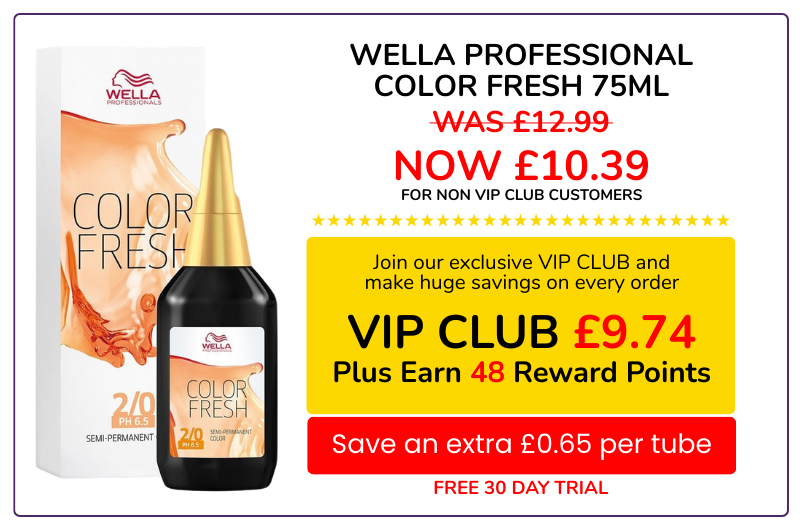 WELLA COLOR FRESH SEMI PERMANENT HAIR COLOUR OFFERS