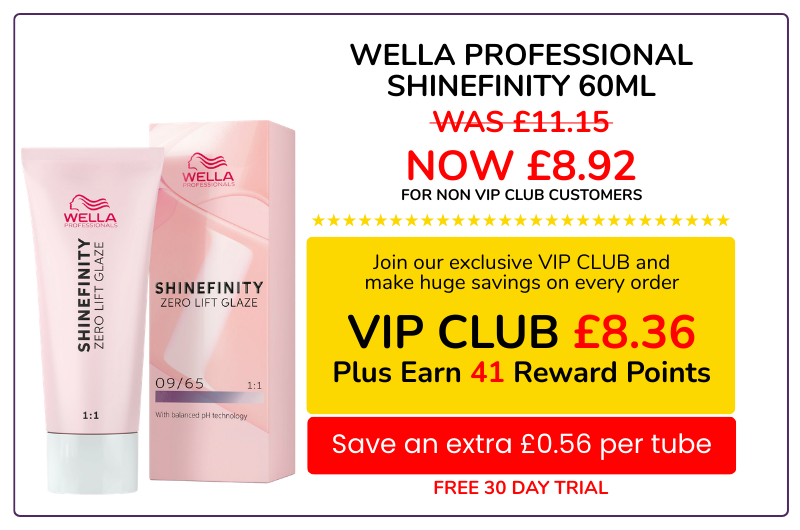 WELLA SHINEFINITY SEMI PERMANENT HAIR COLOUR OFFERS