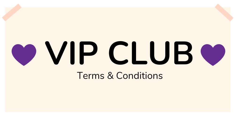 CM Hair and Beautys VIP CLUB Terms & Conditions