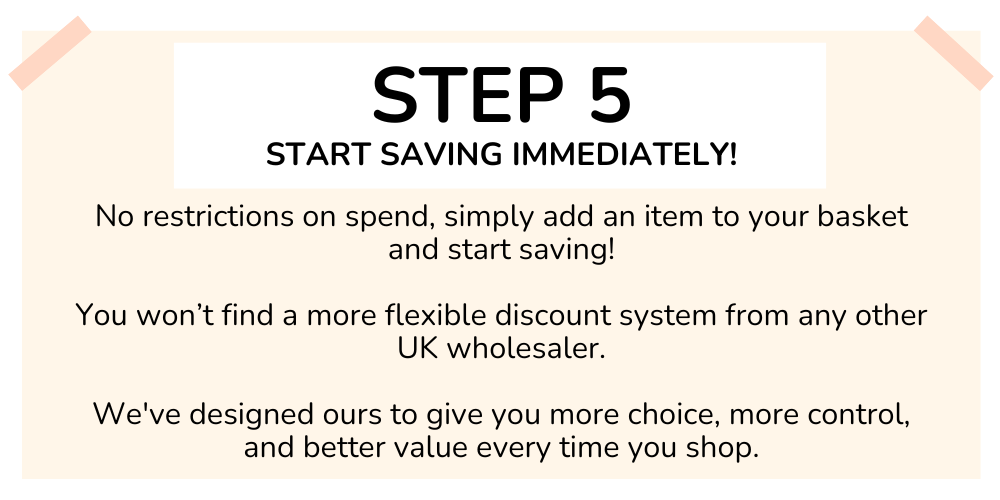 start saving now with CM Hair and Beauty Supplies exclusive VIP CLUB