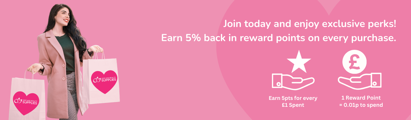 EARN REWARD POINTS AT CM HAIR AND BEAUTY SUPPLIES