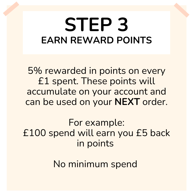 earn reward points with CM Hair and Beauty Supplies VIP CLUB