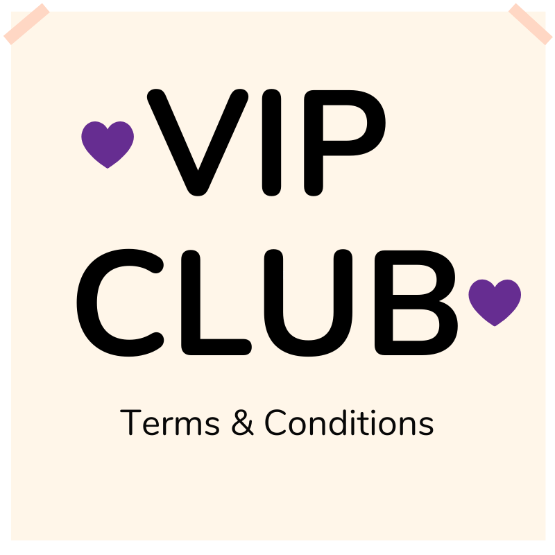 CM Hair and Beautys VIP CLUB Terms & Conditions