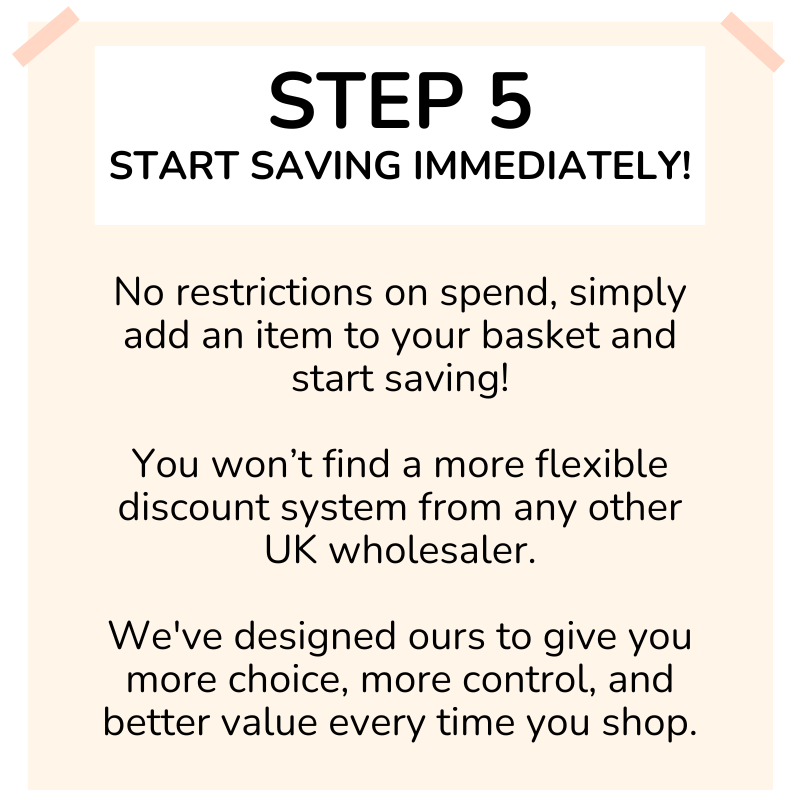 start saving now with CM Hair and Beauty Supplies exclusive VIP CLUB