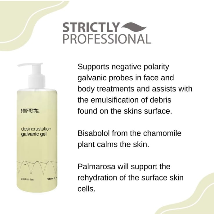 Strictly Professional Desincrustation Galvanic Gel
