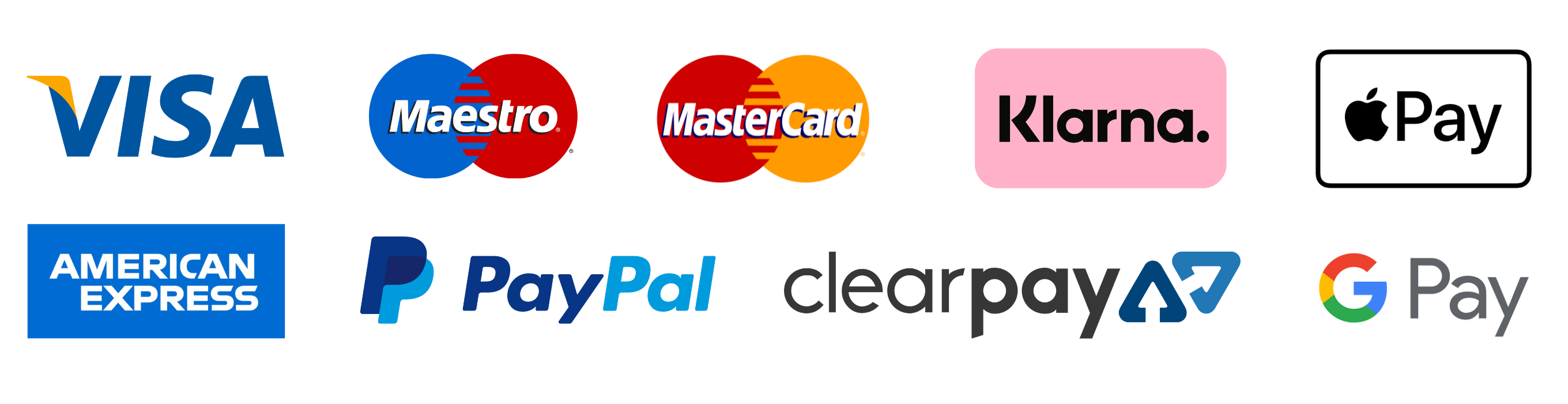 Accepted Payment Icons