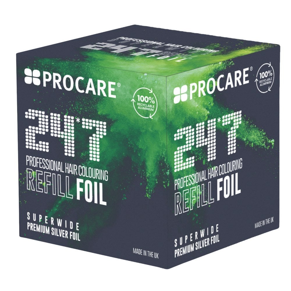 Procare Foil 24*7 120mm x 450m Wide Refill - Silver