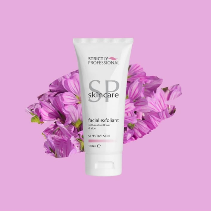 Strictly Professional Facial Exfoliant with Mallow Flower 