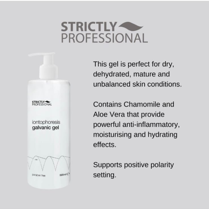 Strictly Professional Iontophoresis Galvanic Gel